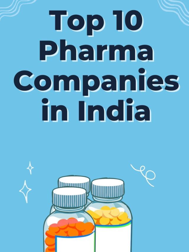 TOP 10 PHARMA COMPANIES IN INDIA