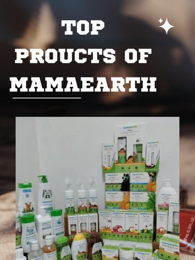 Top 10 products of Mamaearth
