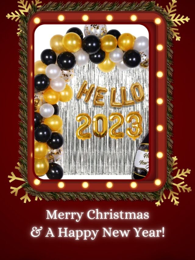 New year  2023 decorations