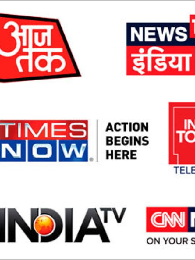 Top 10 news channel in india ..